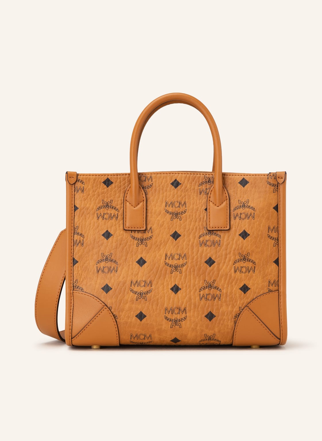 Image of Mcm Handtasche braun