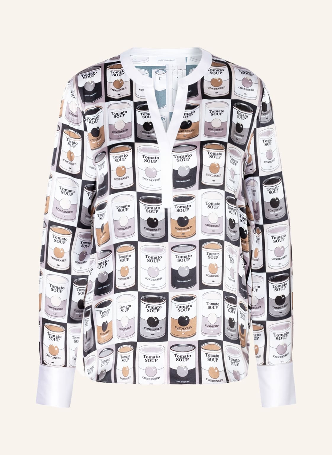 Image of Herzen's Angelegenheit Seidentunika beige