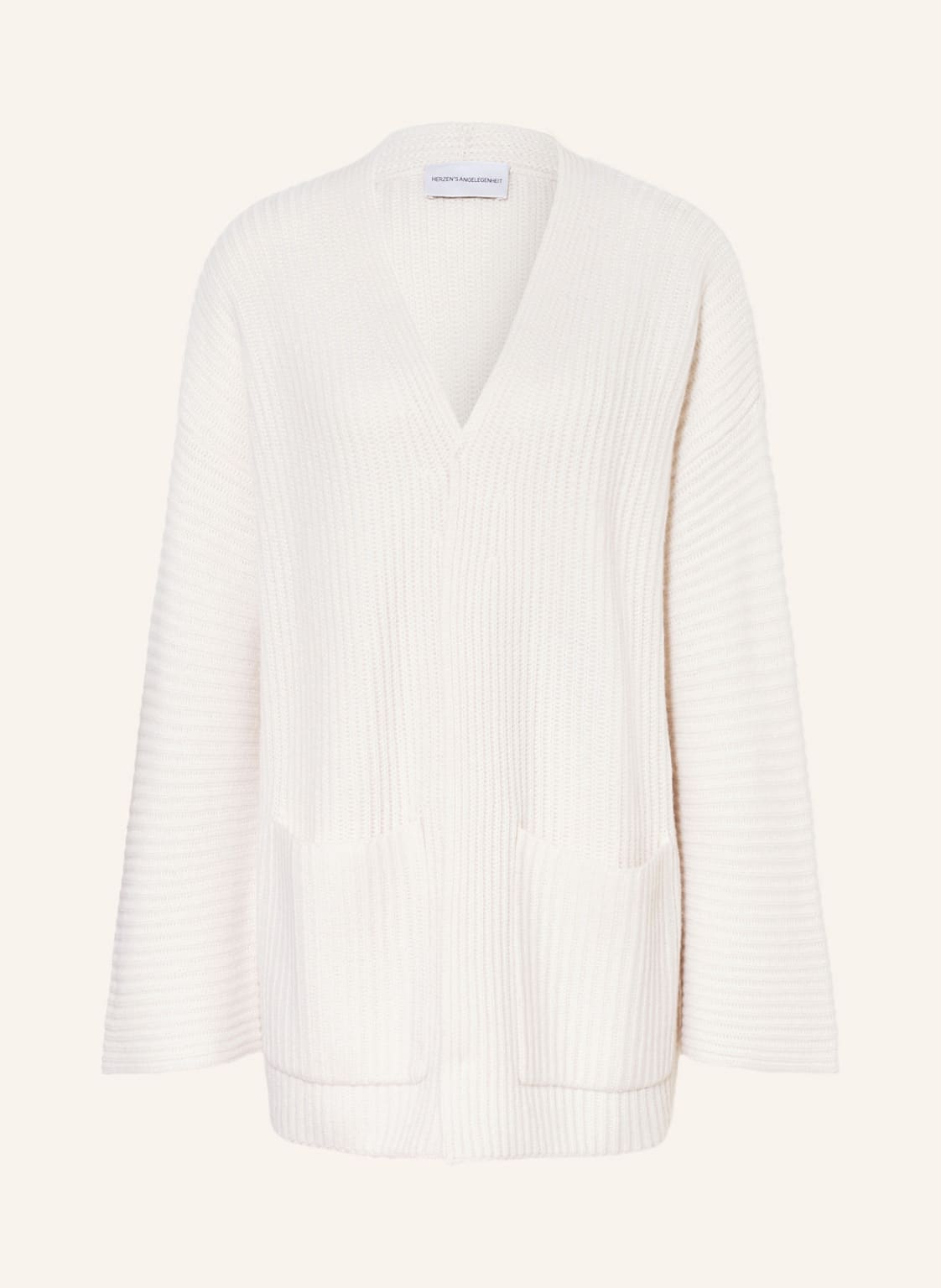 Image of Herzen's Angelegenheit Strickhülle Mit Cashmere weiss