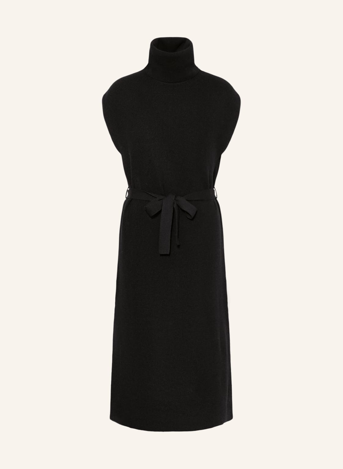 Image of Herzen's Angelegenheit Strickkleid Mit Cashmere schwarz