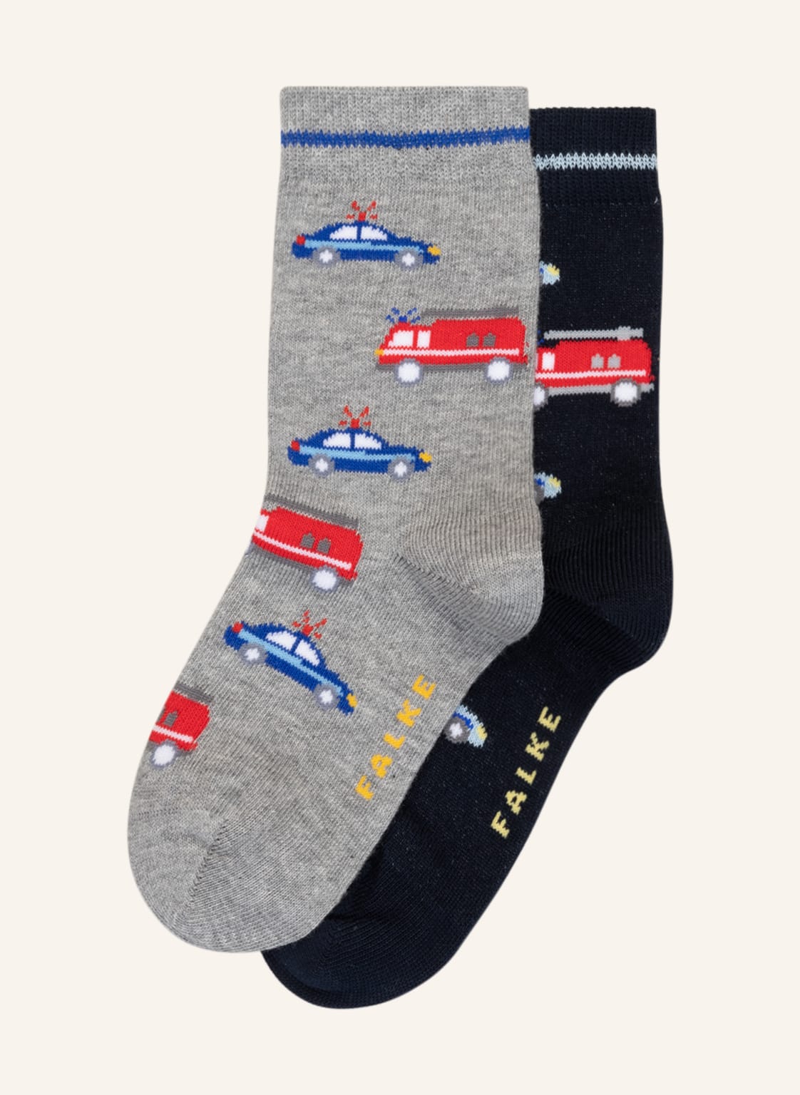 Image of Falke 2er-Pack Socken Cars grau