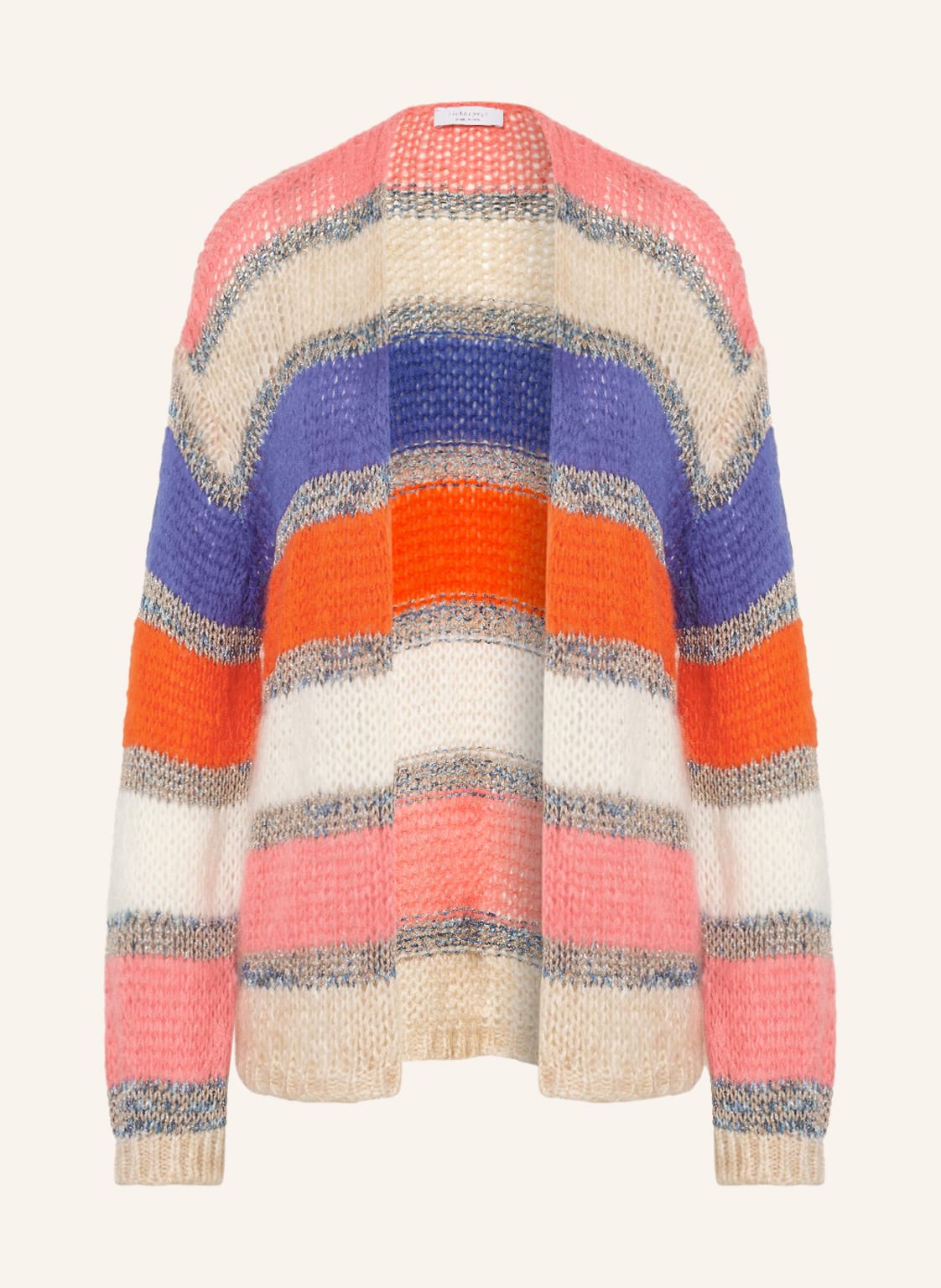 Image of Rich&Royal Strickhülle Mit Glitzergarn blau