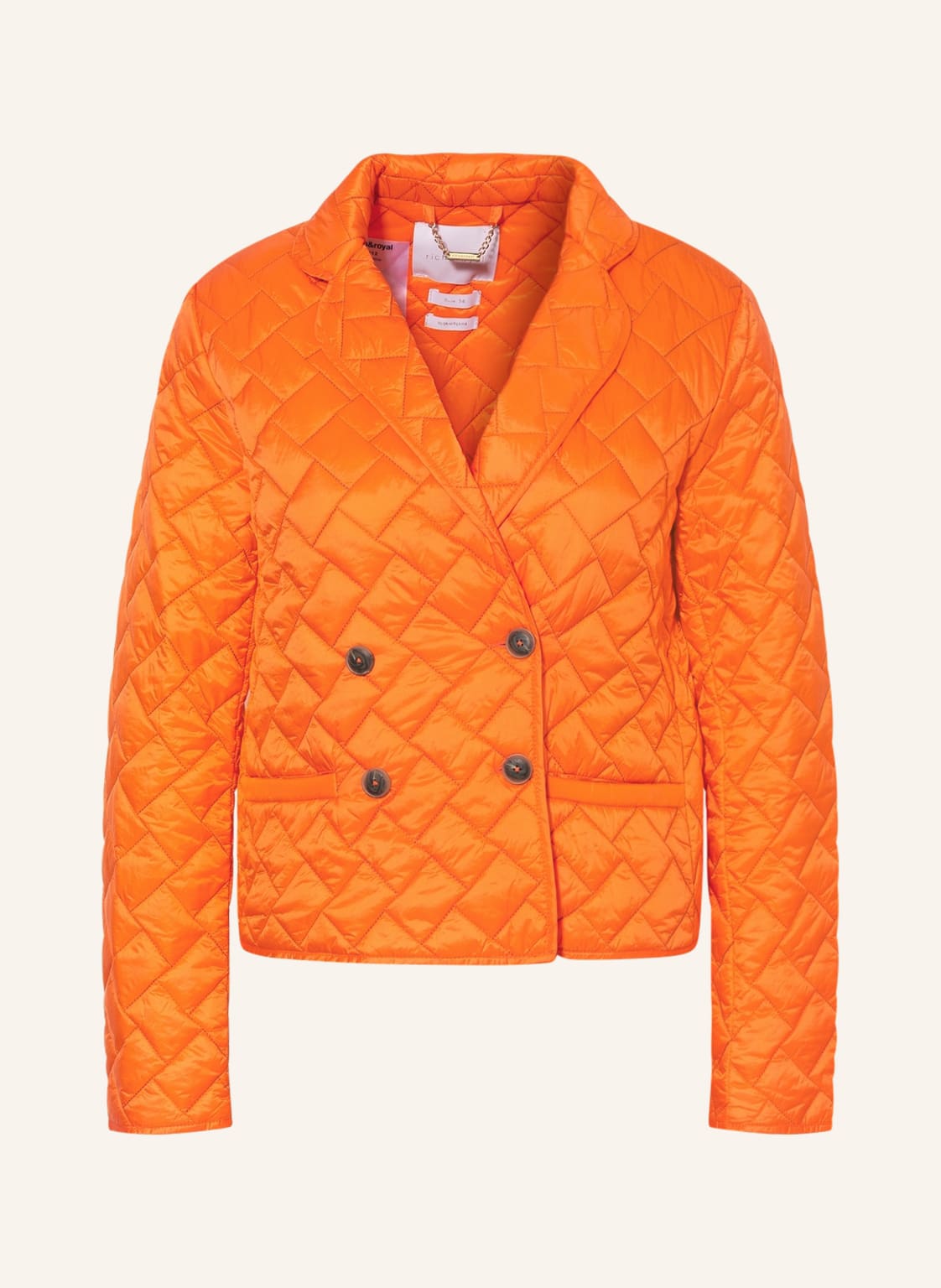 Image of Rich&Royal Steppjacke orange