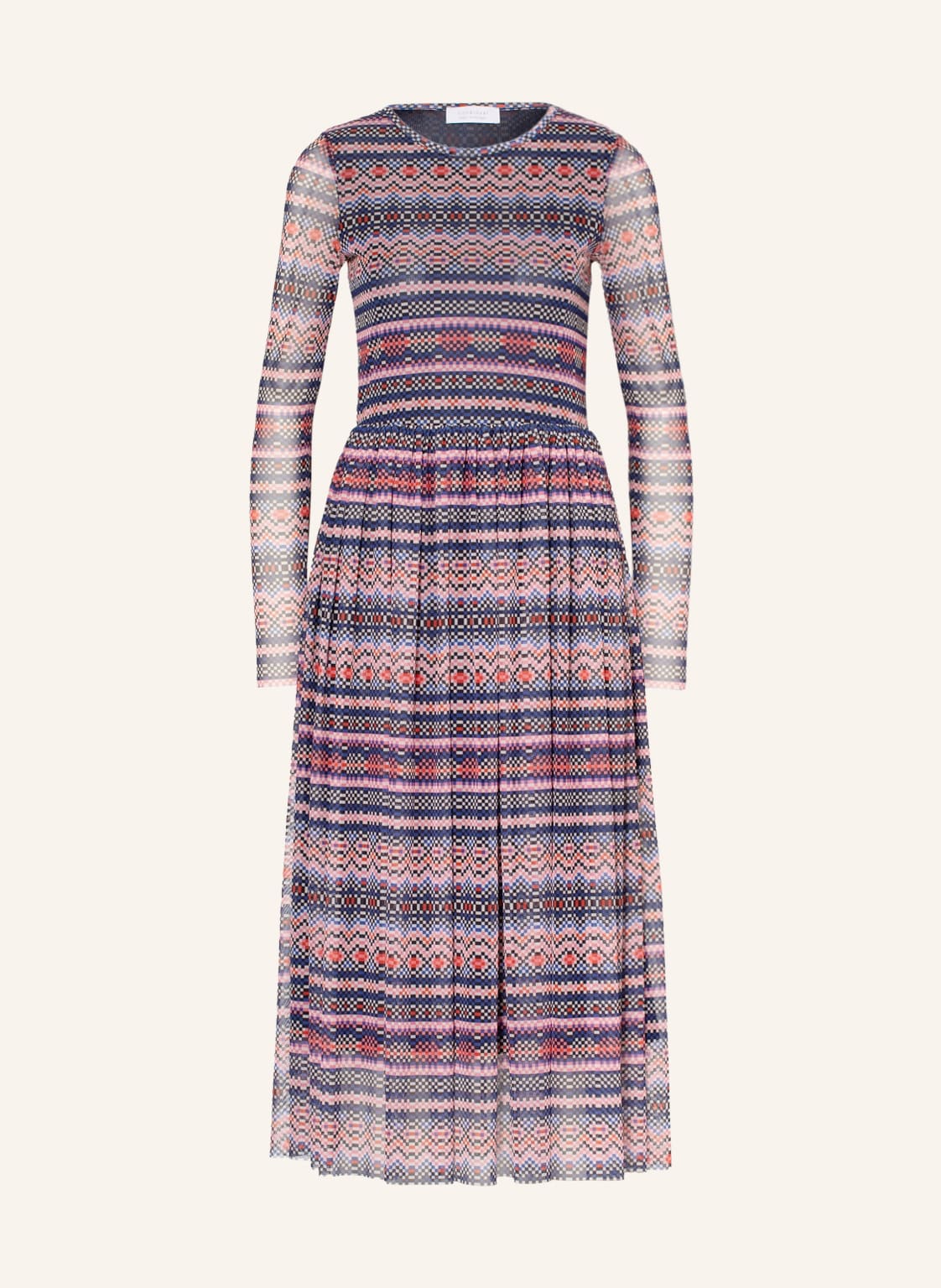 Image of Rich&Royal Mesh-Kleid rosa