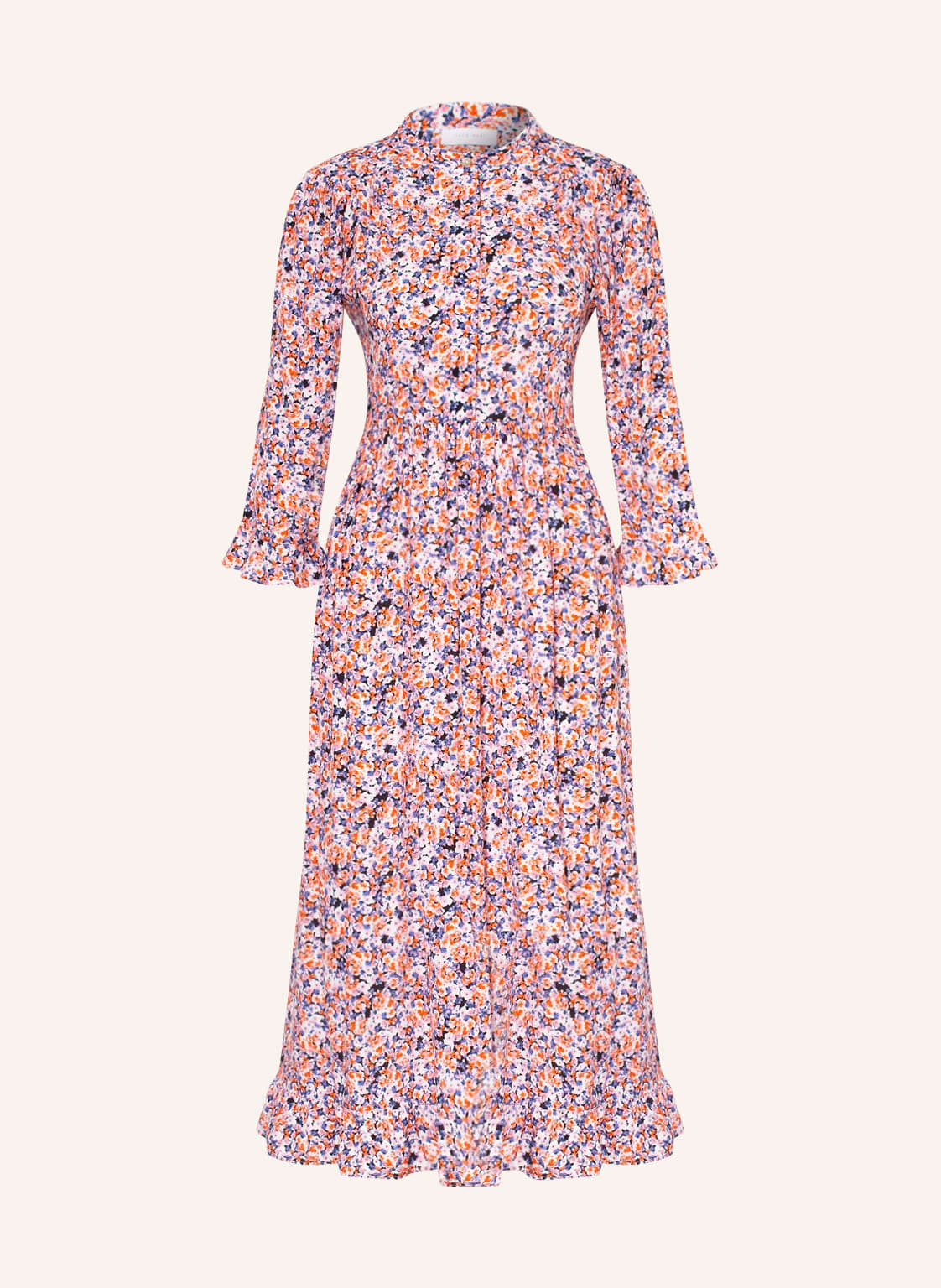 Image of Rich&Royal Kleid Mit 3/4-Arm orange