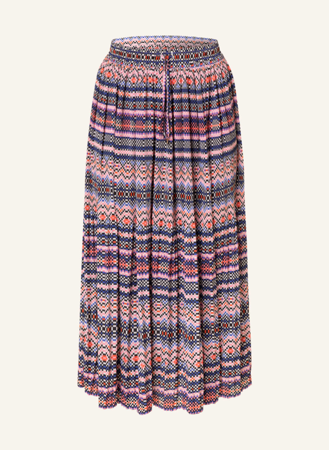 Image of Rich&Royal Plisseerock rosa