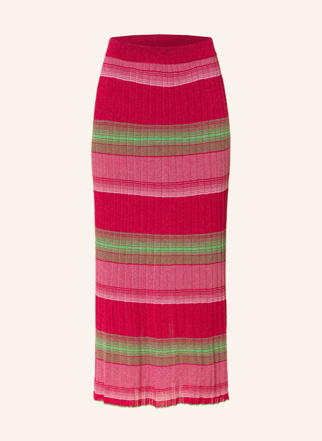 Image of Rich&Royal Strickrock Mit Glitzergarn pink