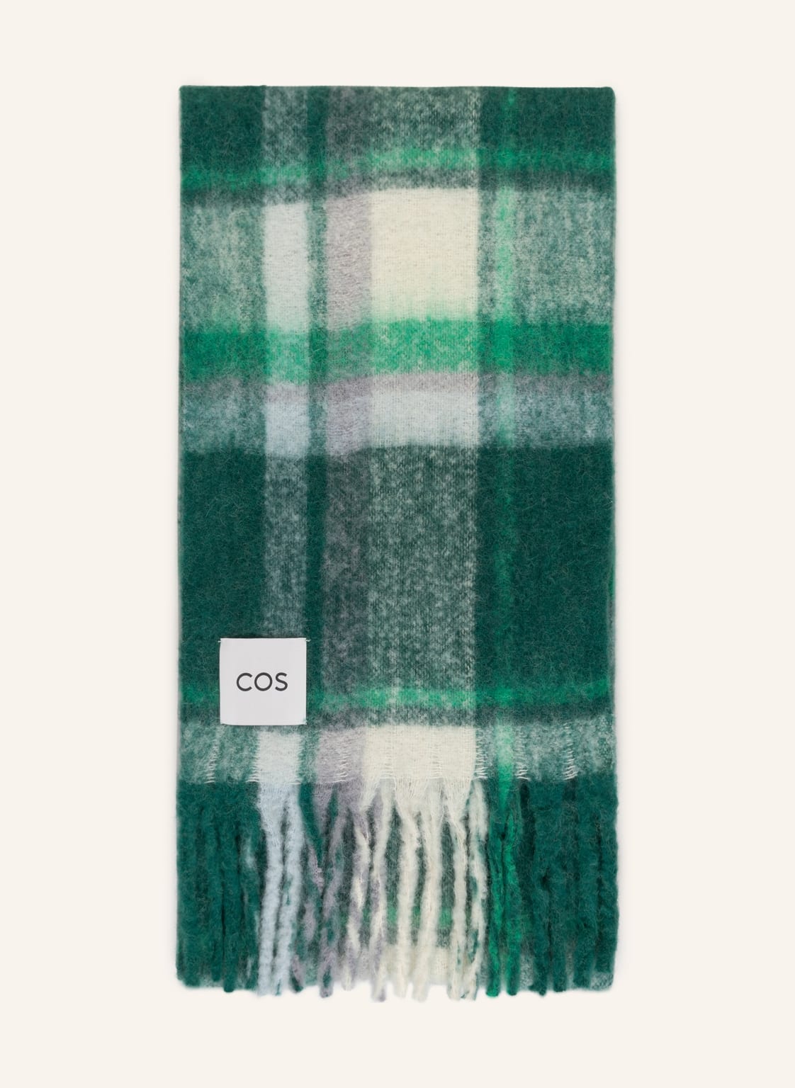 Image of Cos Schal Mit Alpaka gruen