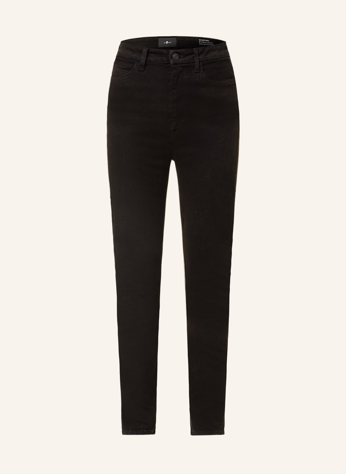 Image of 7 For All Mankind Skinny Jeans Orchid schwarz