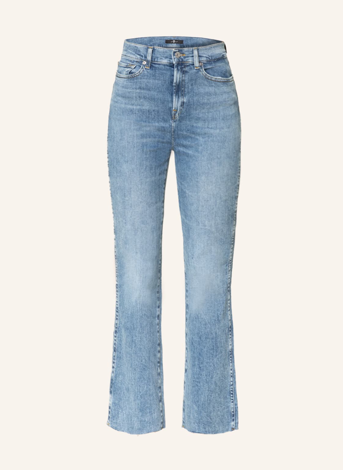 Image of 7 For All Mankind Flared Jeans Slim Kick blau