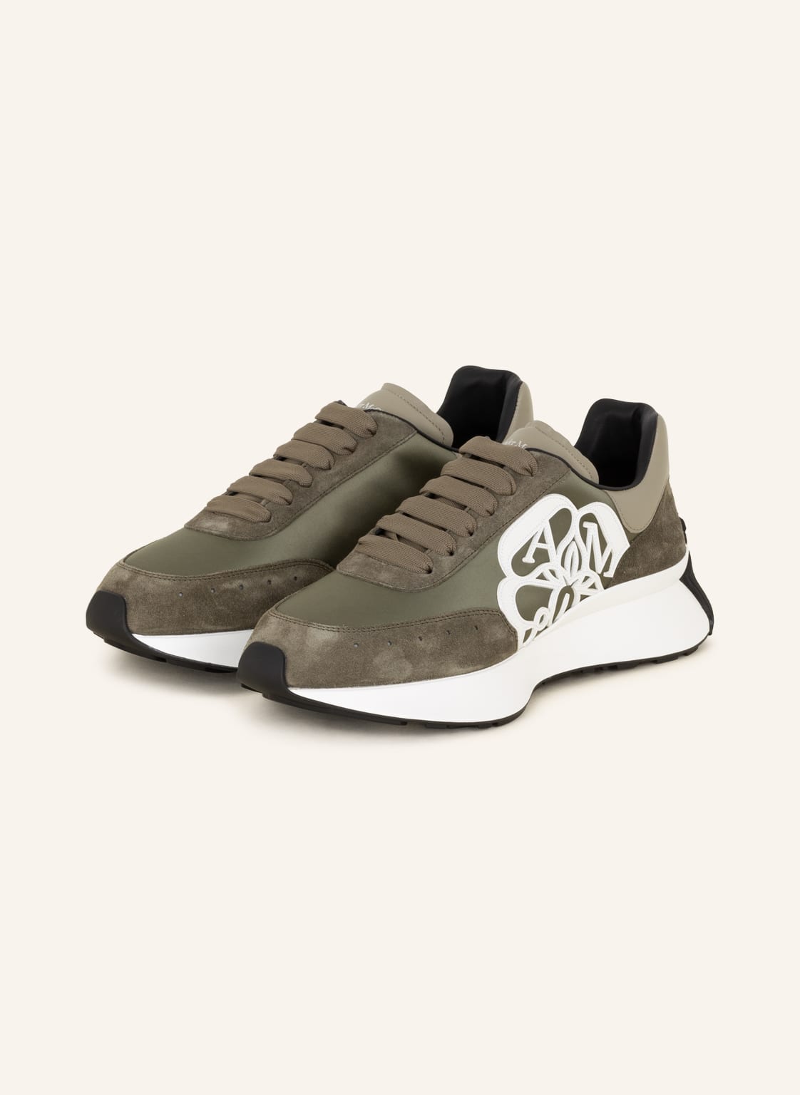 Image of Alexander Mcqueen Sneaker Sprint Runner gruen