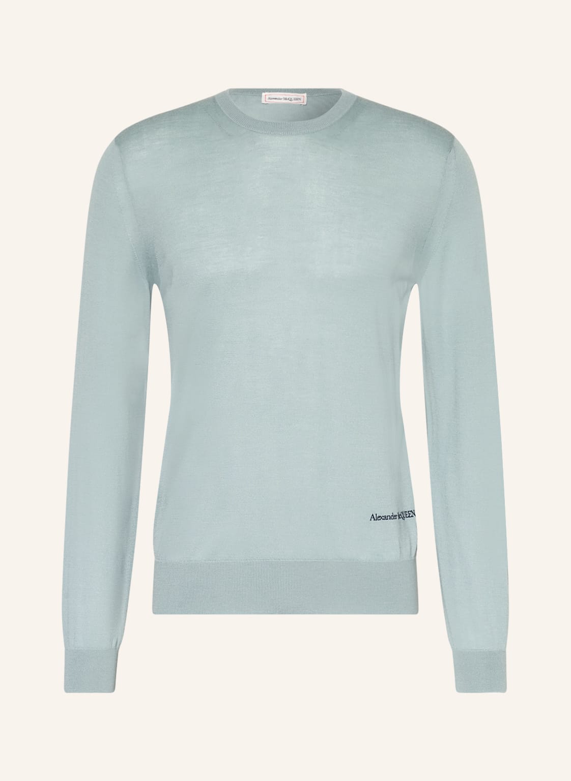 Image of Alexander Mcqueen Cashmere-Pullover gruen