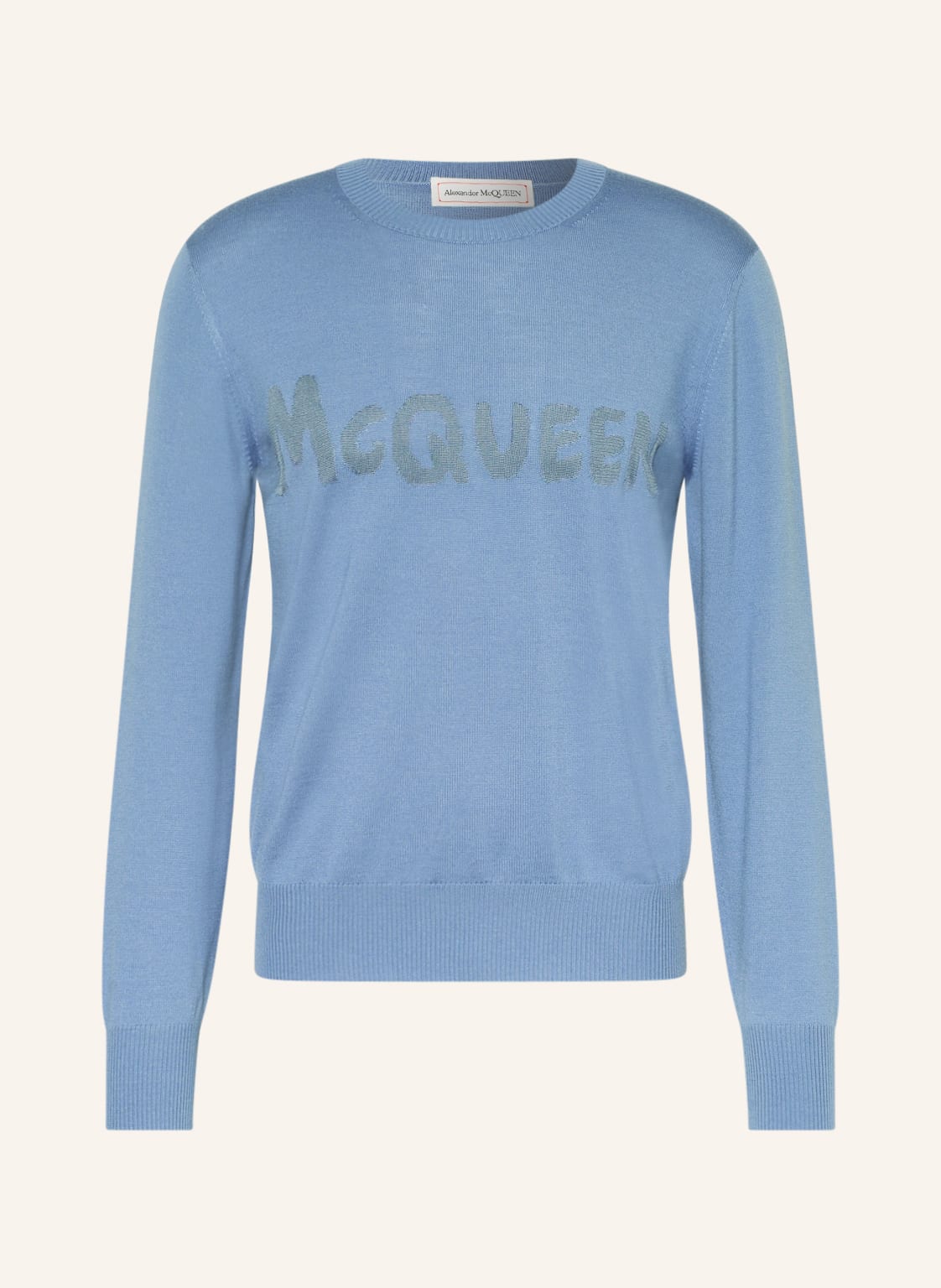 Image of Alexander Mcqueen Pullover blau