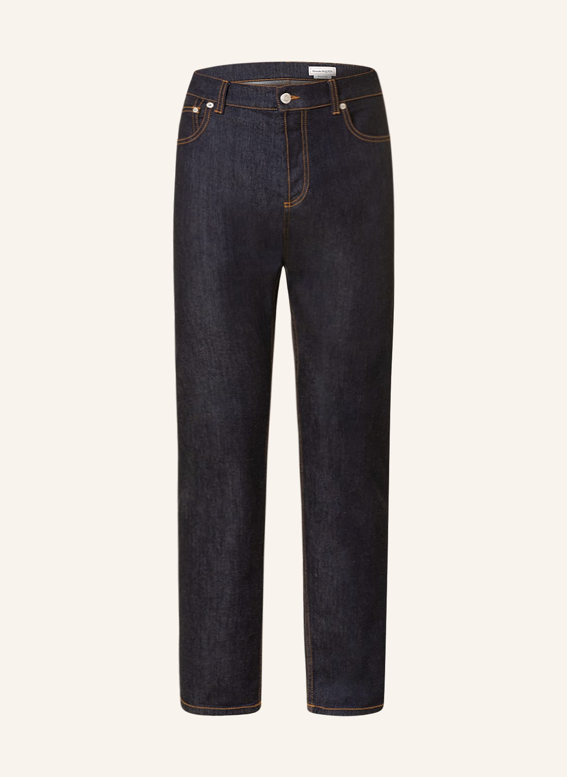 Image of Alexander Mcqueen Jeans Extra Slim Fit blau