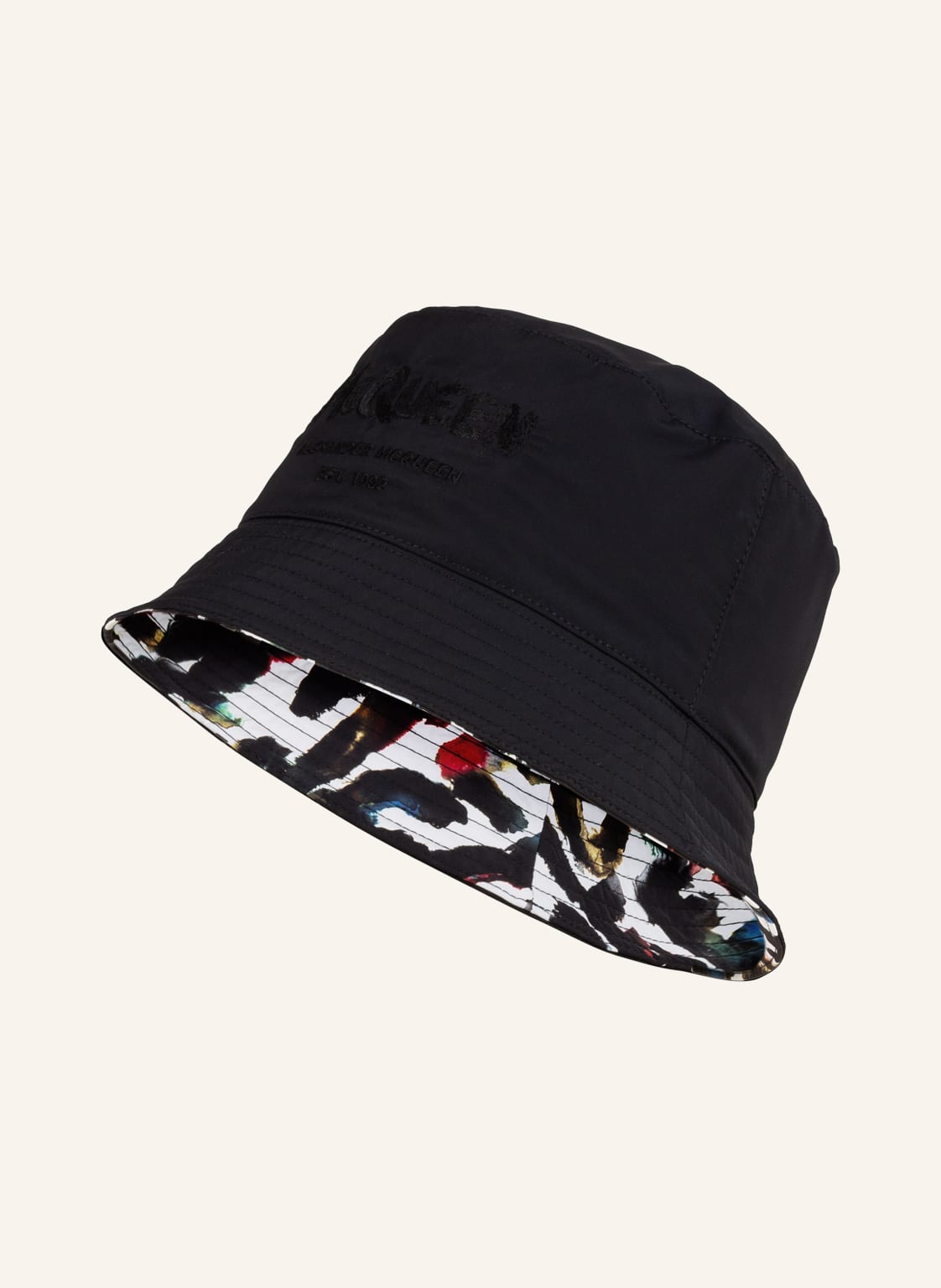 Image of Alexander Mcqueen Bucket- Hat schwarz
