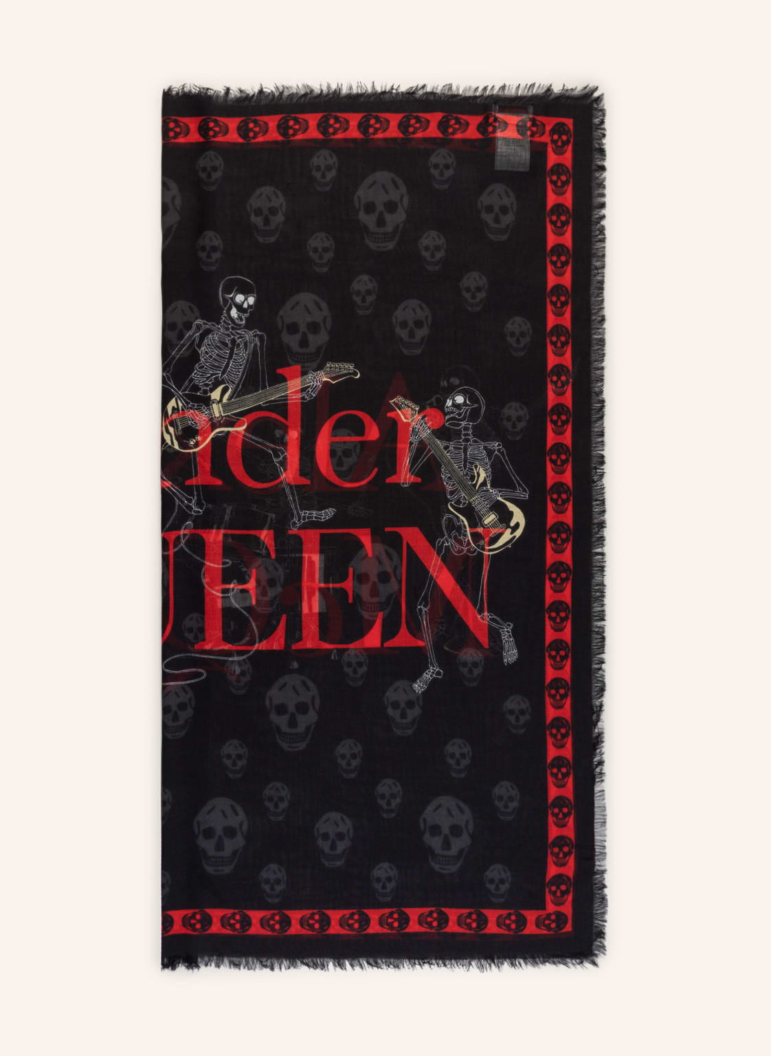 Image of Alexander Mcqueen Tuch schwarz