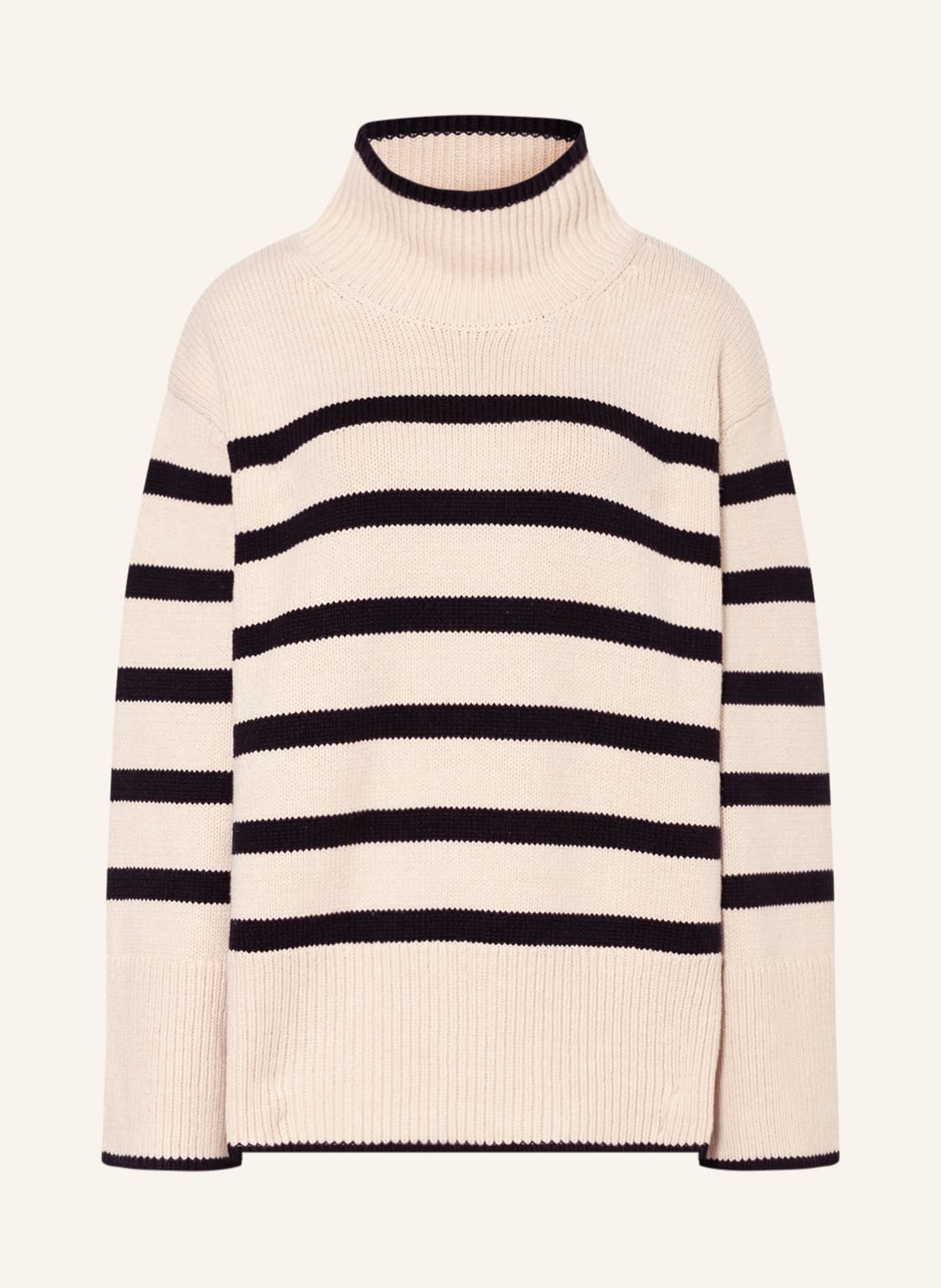 Image of Neo Noir Pullover Fanning beige