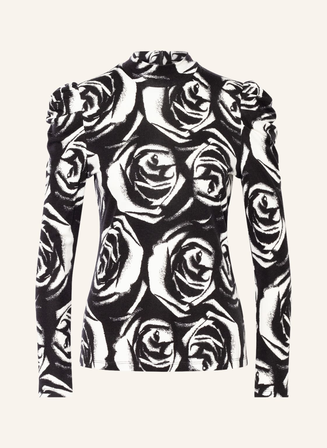 Image of Diane Von Furstenberg Longsleeve Doha schwarz