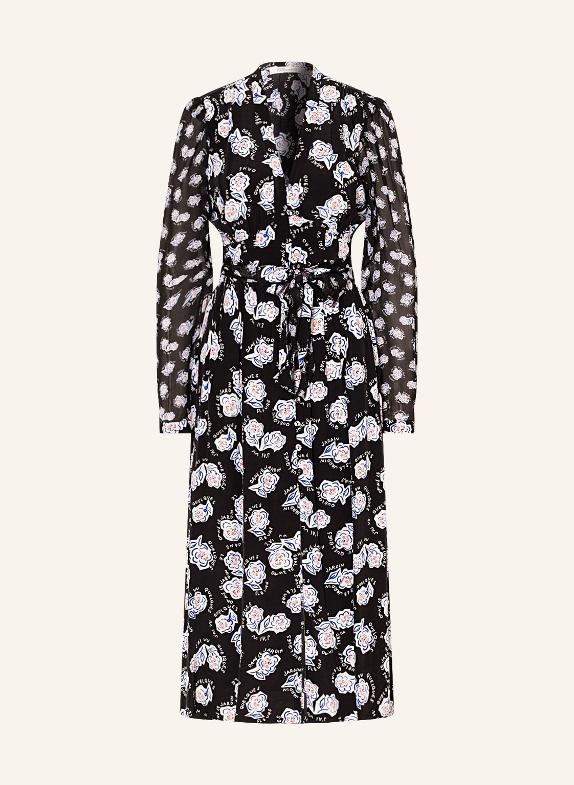 Image of Diane Von Furstenberg Kleid Erika schwarz