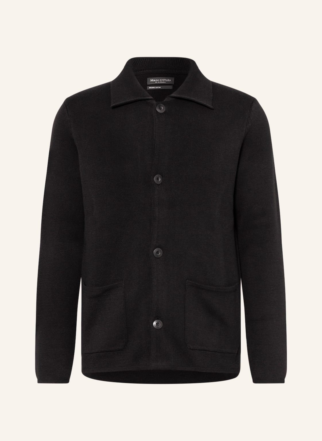 Image of Marc O'polo Strick-Overshirt schwarz