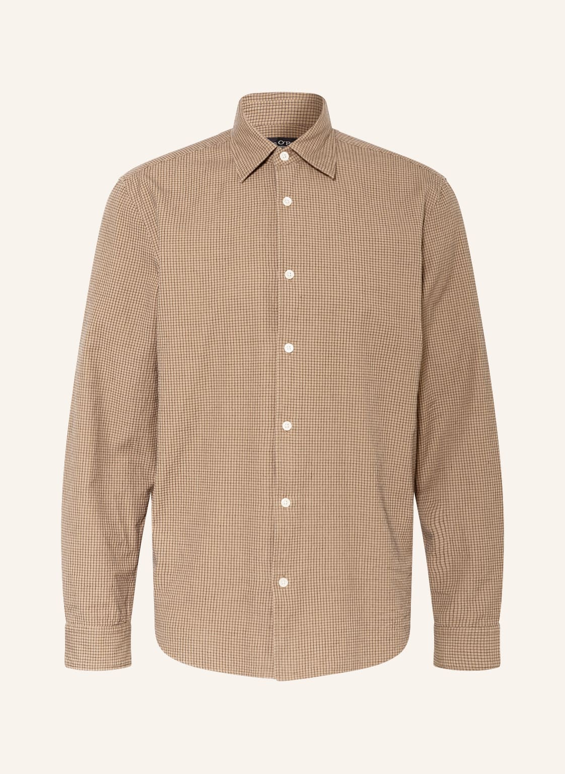 Image of Marc O'polo Hemd Regular Fit braun