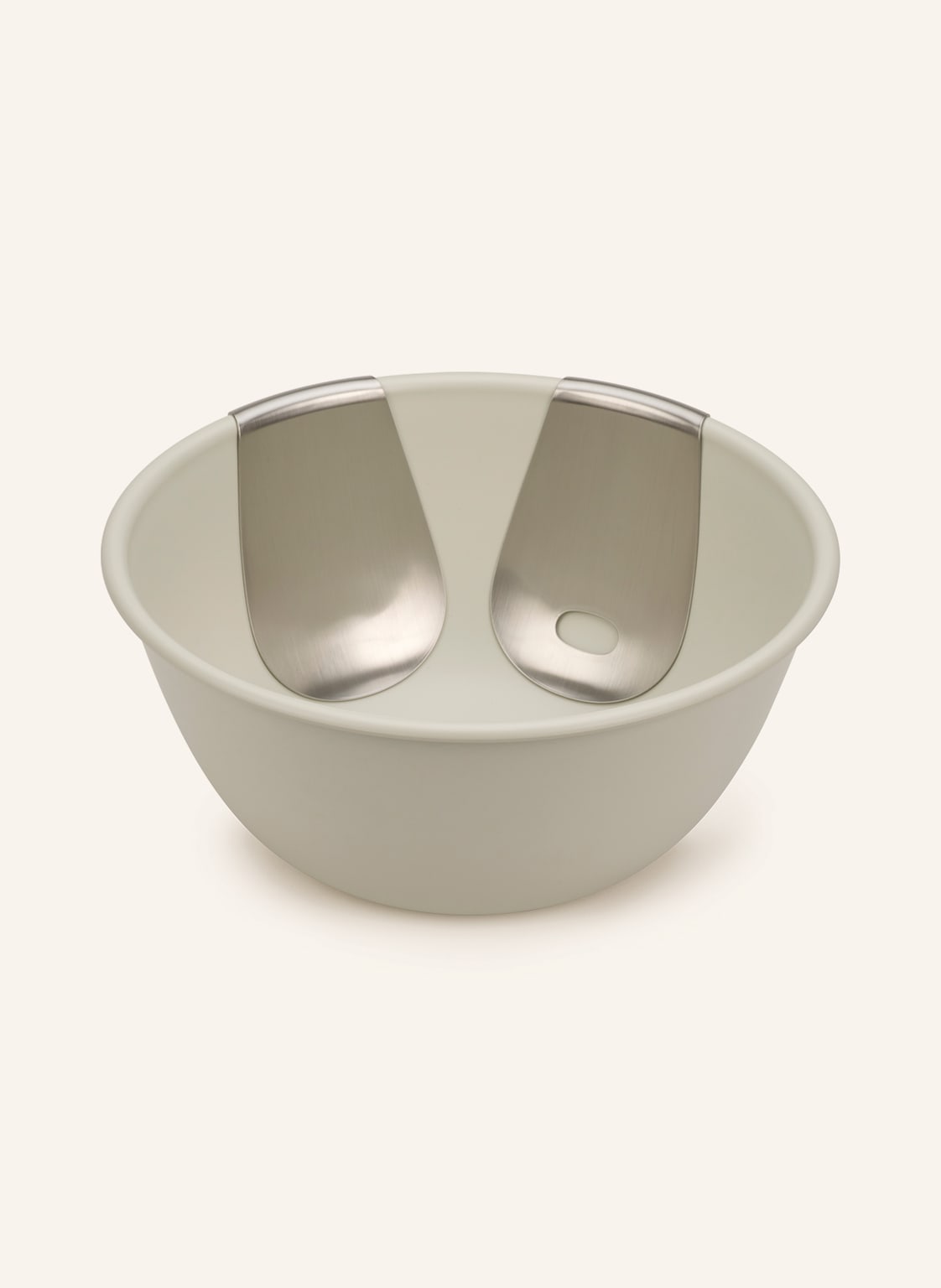 Image of Joseph Joseph Set Uno™: Schale Und Salatbesteck grau