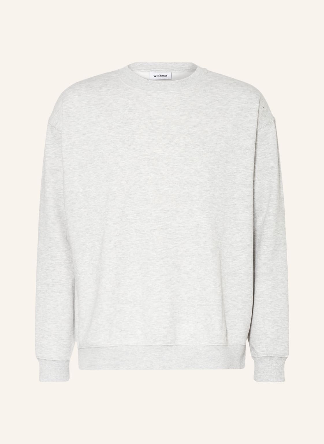 Image of Weekday Oversized-Sweatshirt grau