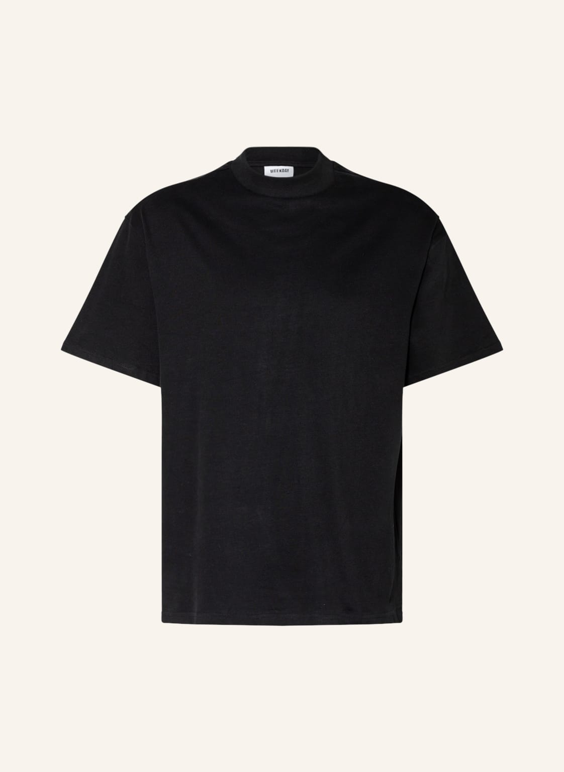 Image of Weekday T-Shirt Great schwarz