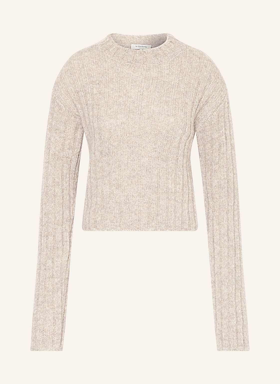 Image of By Aylin Koenig Pullover Elena Mit Mohair Und Alpaka grau