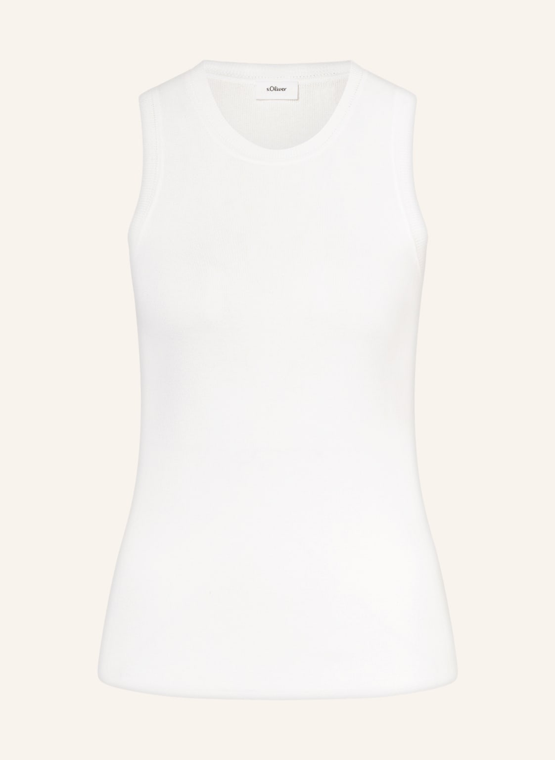 Image of S.Oliver Black Label Stricktop weiss