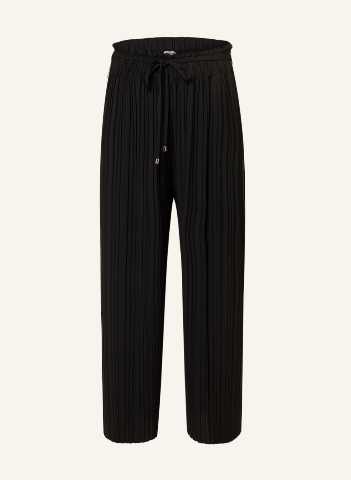 Image of S.Oliver Black Label Plissee-Culotte schwarz