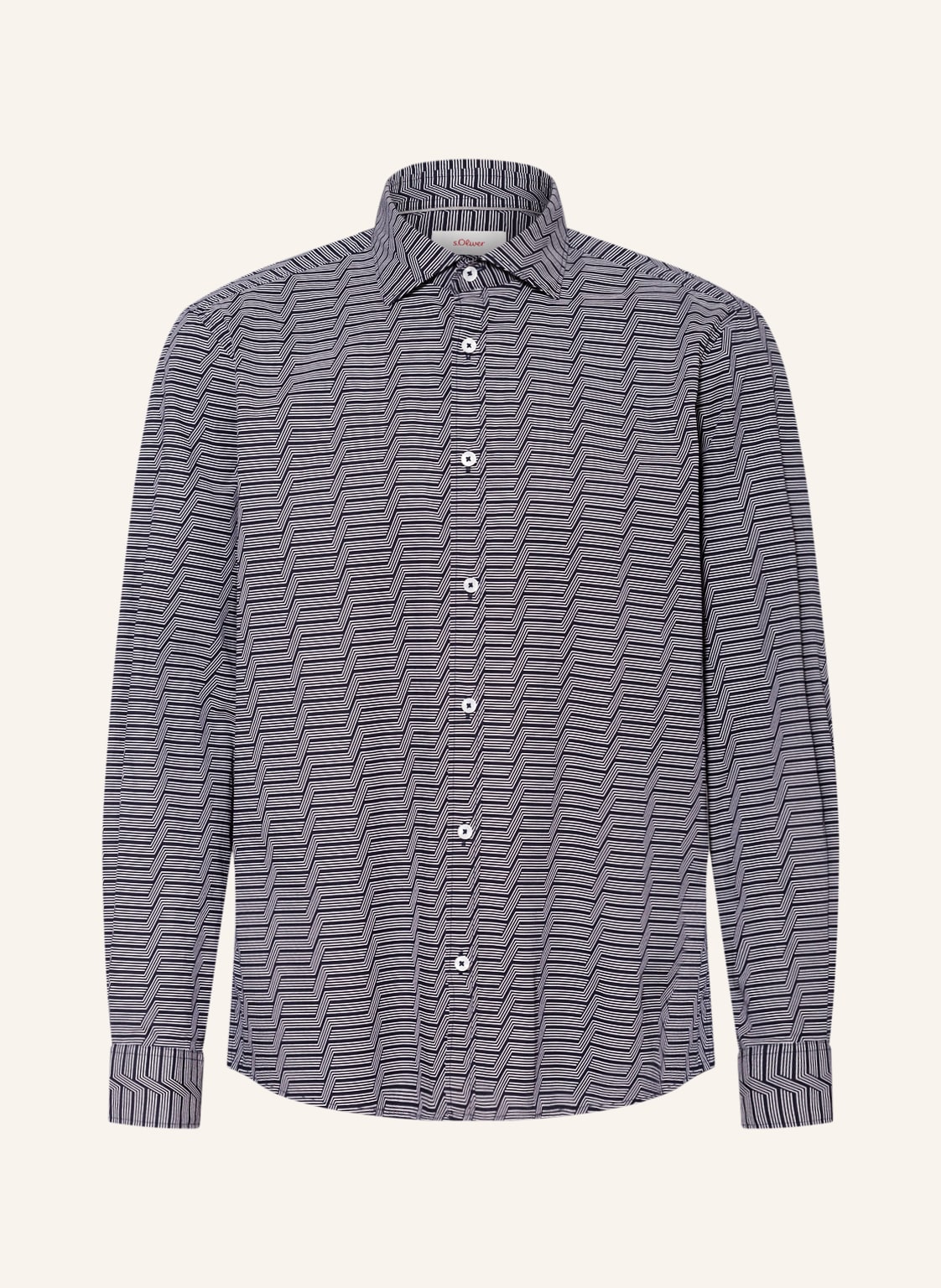 Image of S.Oliver Red Hemd Regular Fit blau