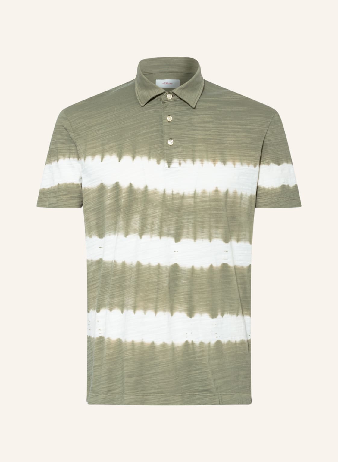 Image of S.Oliver Red Jersey-Poloshirt gruen