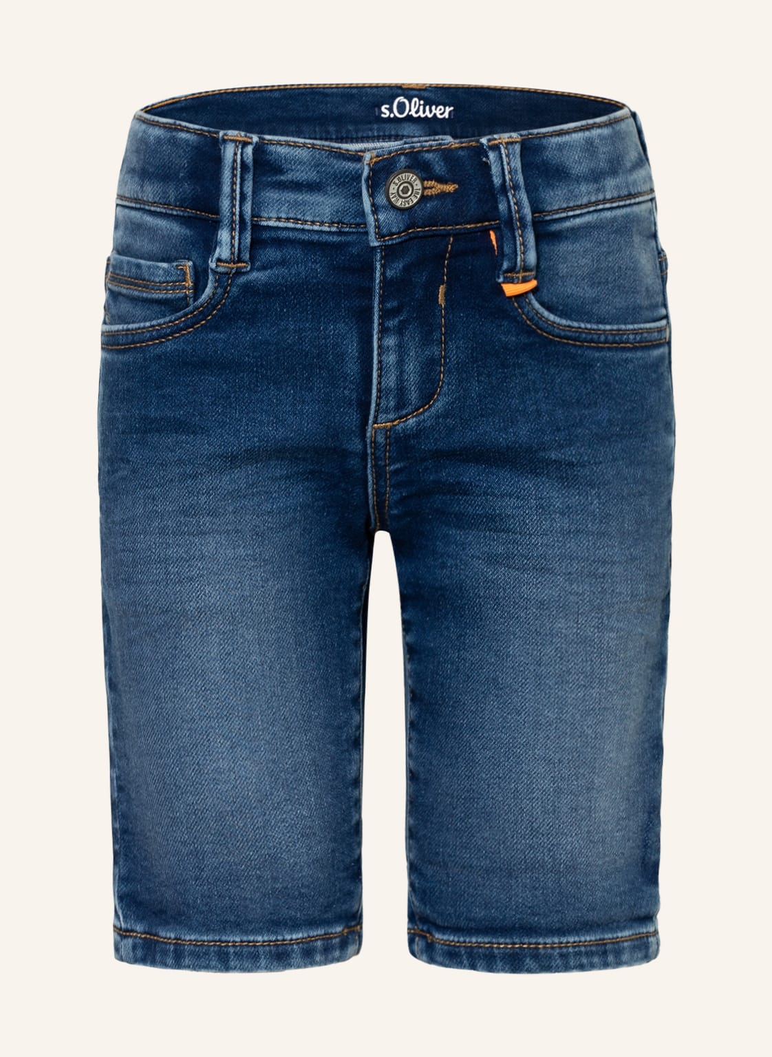 Image of S.Oliver Red Jeansshorts Brad Slim Fit blau