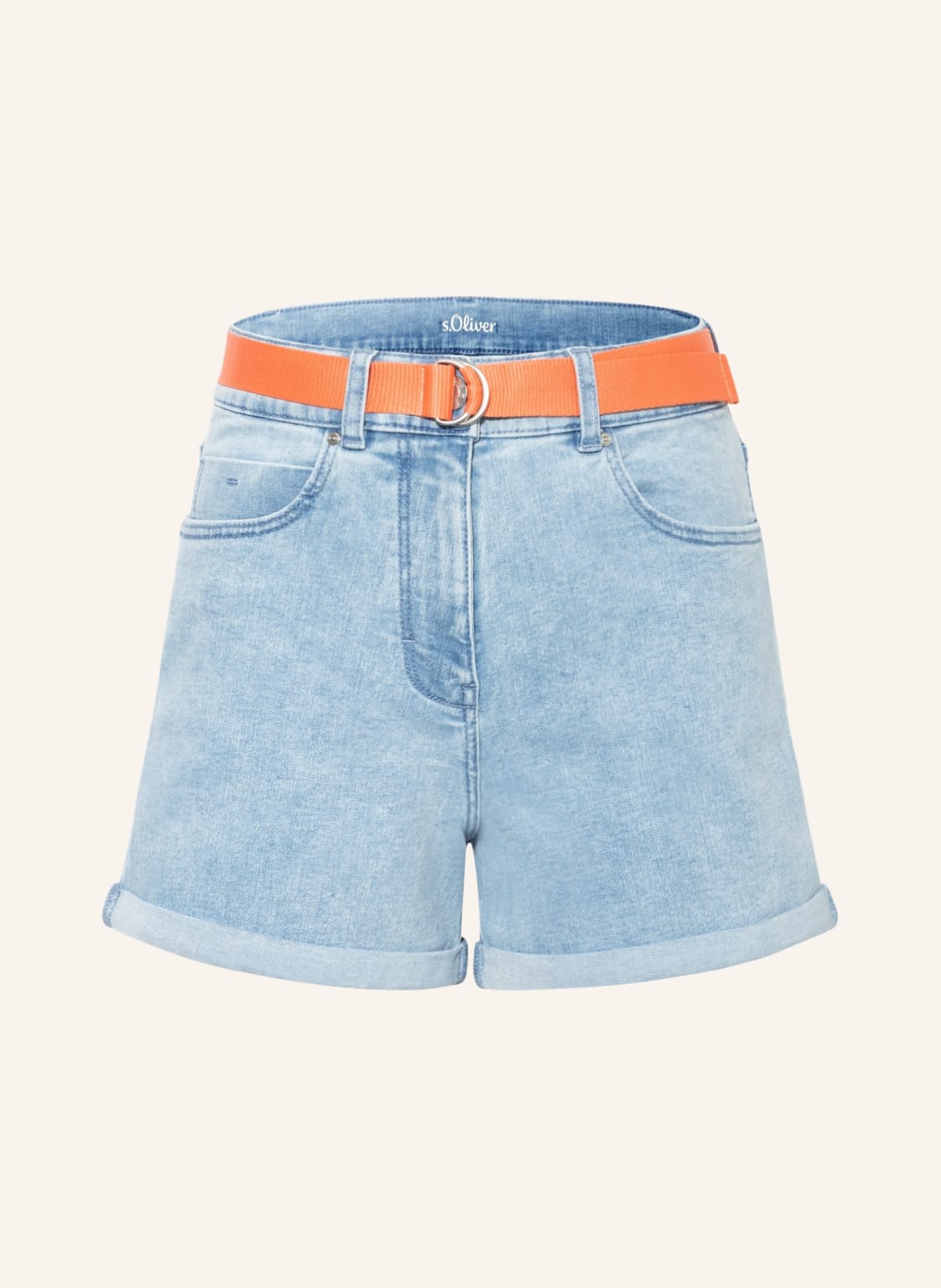 Image of S.Oliver Red Jeansshorts blau