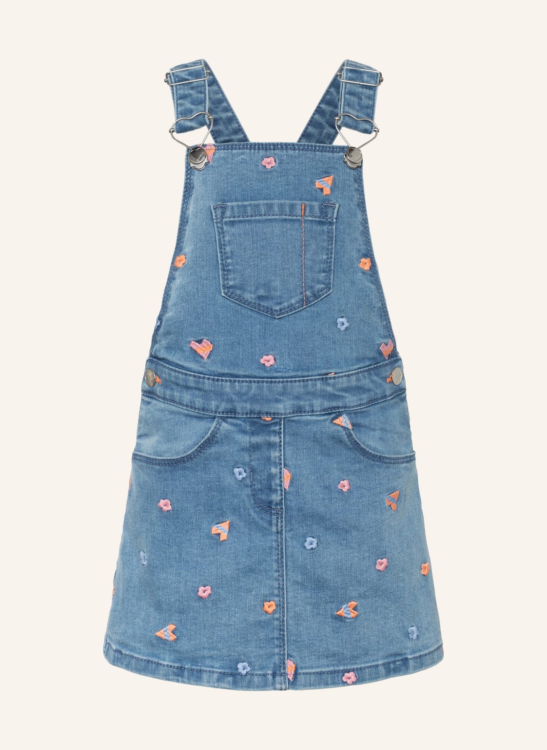 Image of S.Oliver Red Latzkleid blau