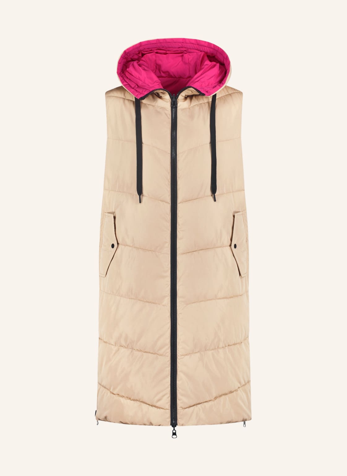 Image of Cartoon Steppweste Zum Wenden pink