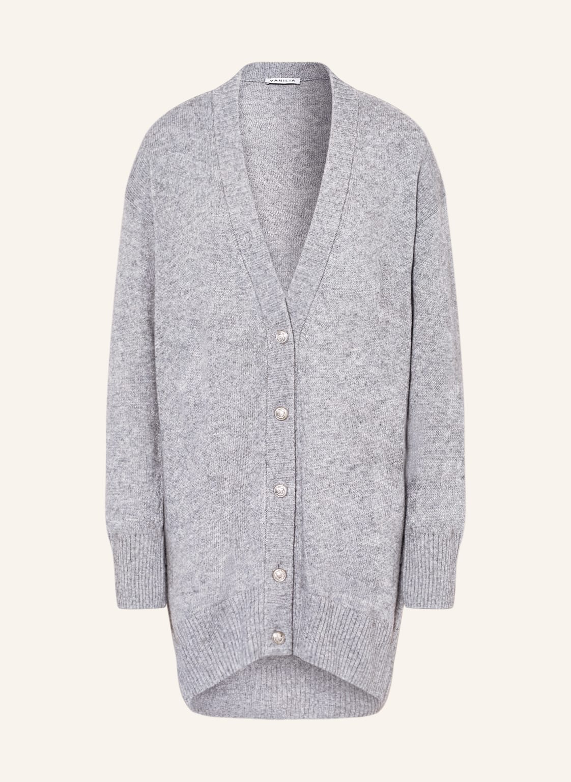 Image of Vanilia Strickjacke grau