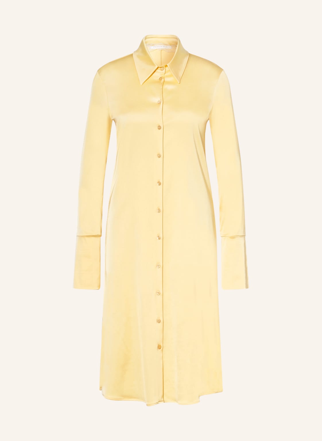Image of Patrizia Pepe Hemdblusenkleid gelb