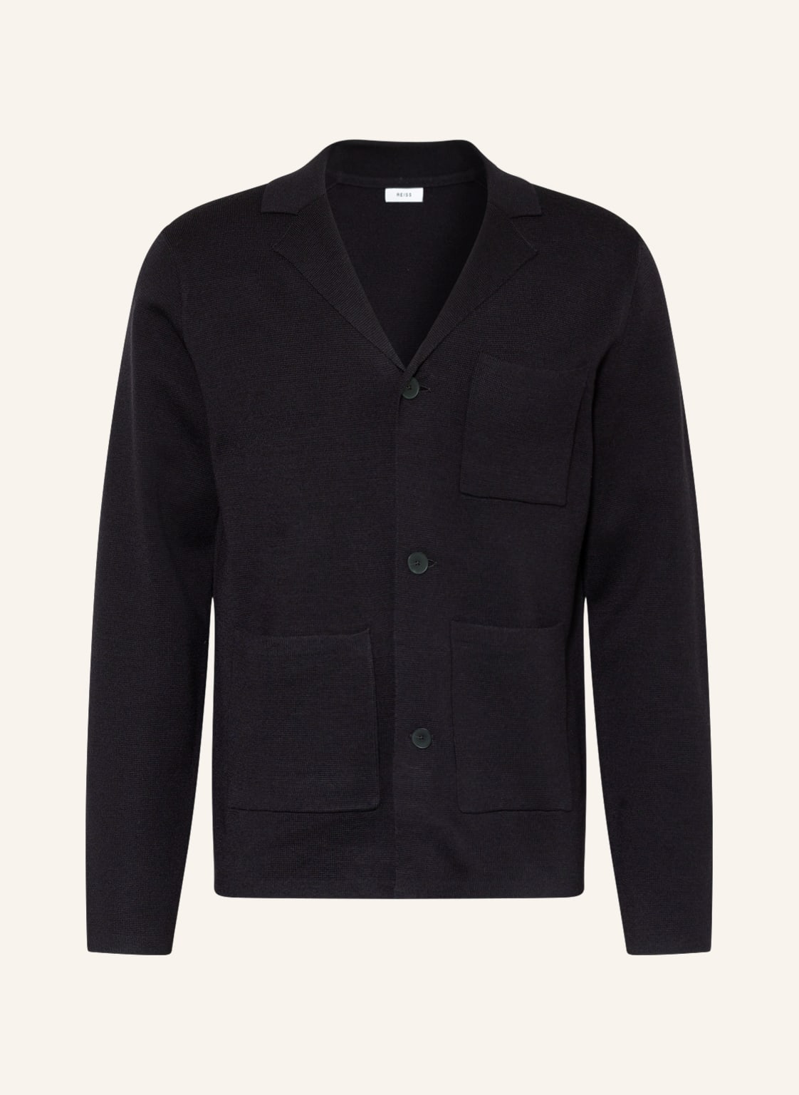 Image of Reiss Strickjacke Dale blau