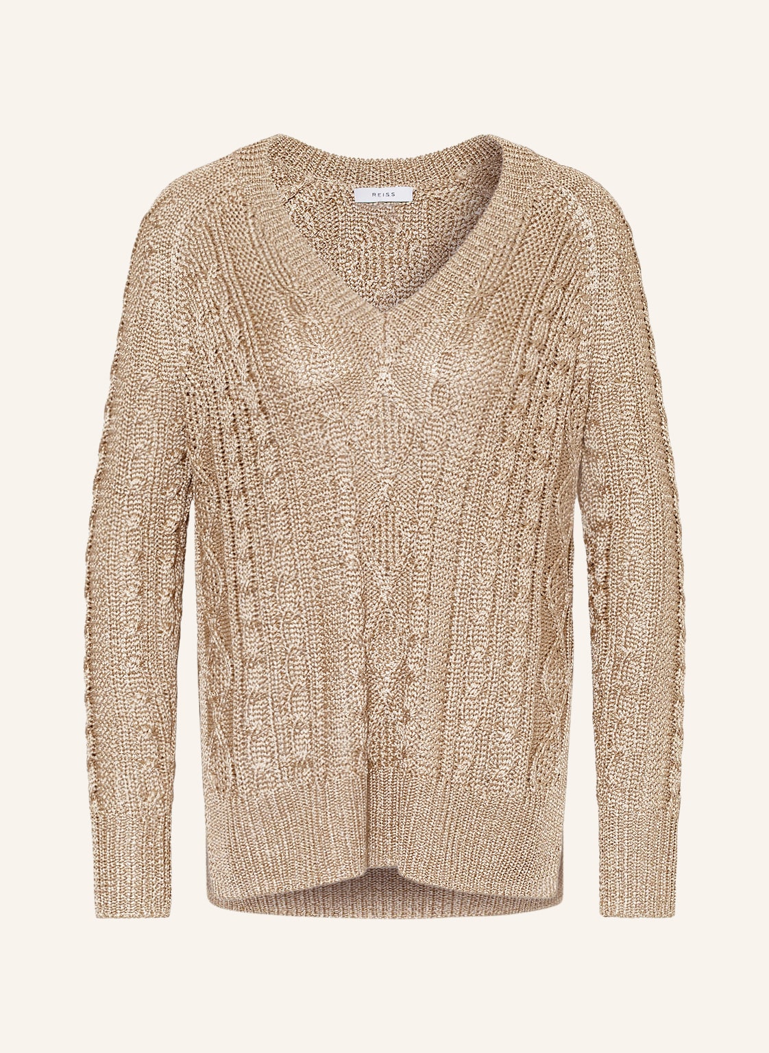 Image of Reiss Pullover Vanessa gold