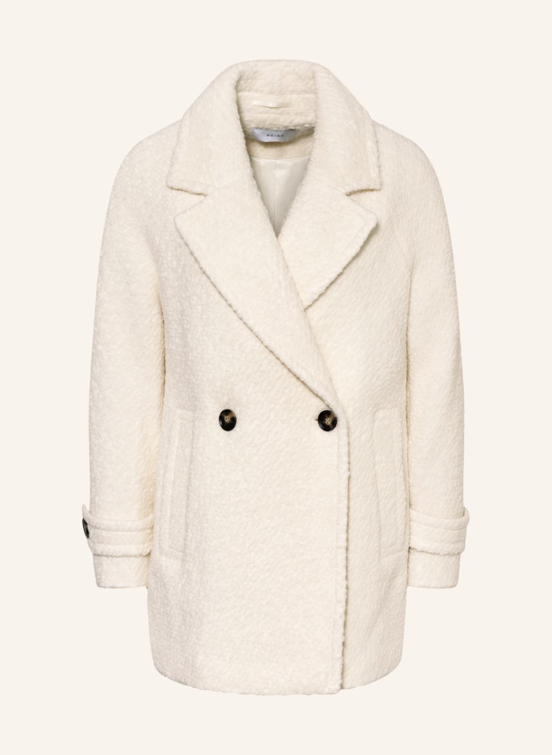 Image of Reiss Wollmantel Adressa weiss