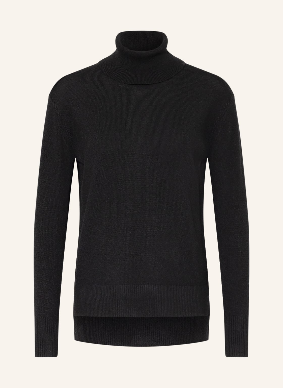 Image of Reiss Rollkragenpullover Aus Cashmere schwarz