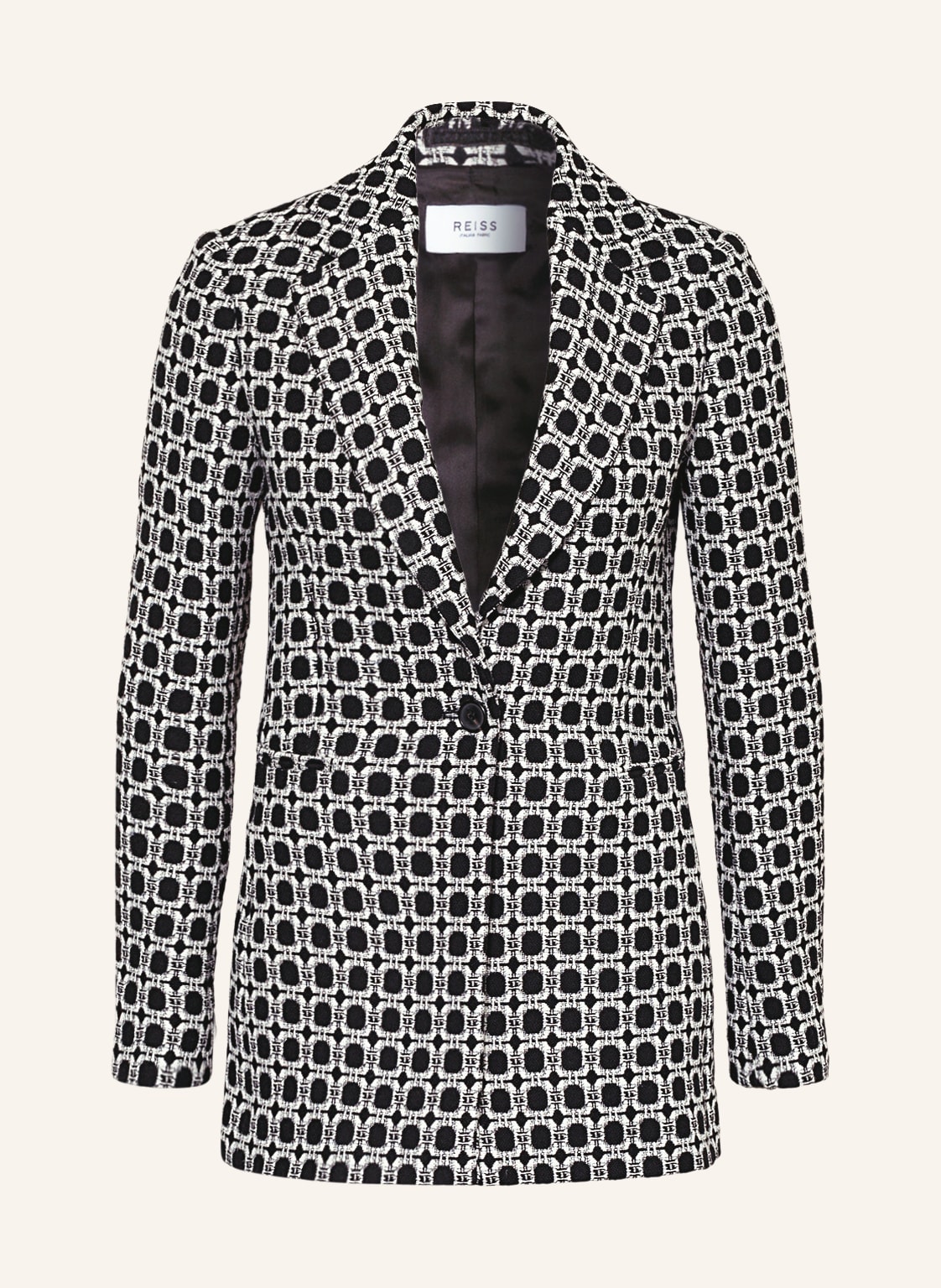 Image of Reiss Blazer Bianca schwarz