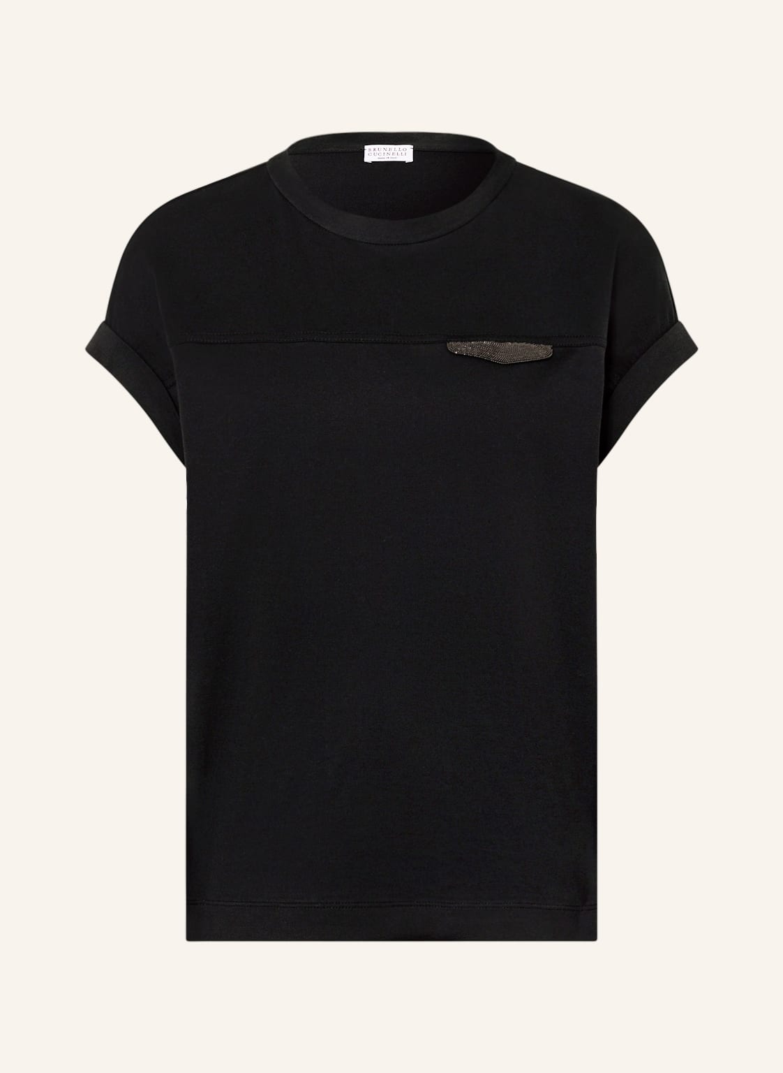 Image of Brunello Cucinelli T-Shirt schwarz