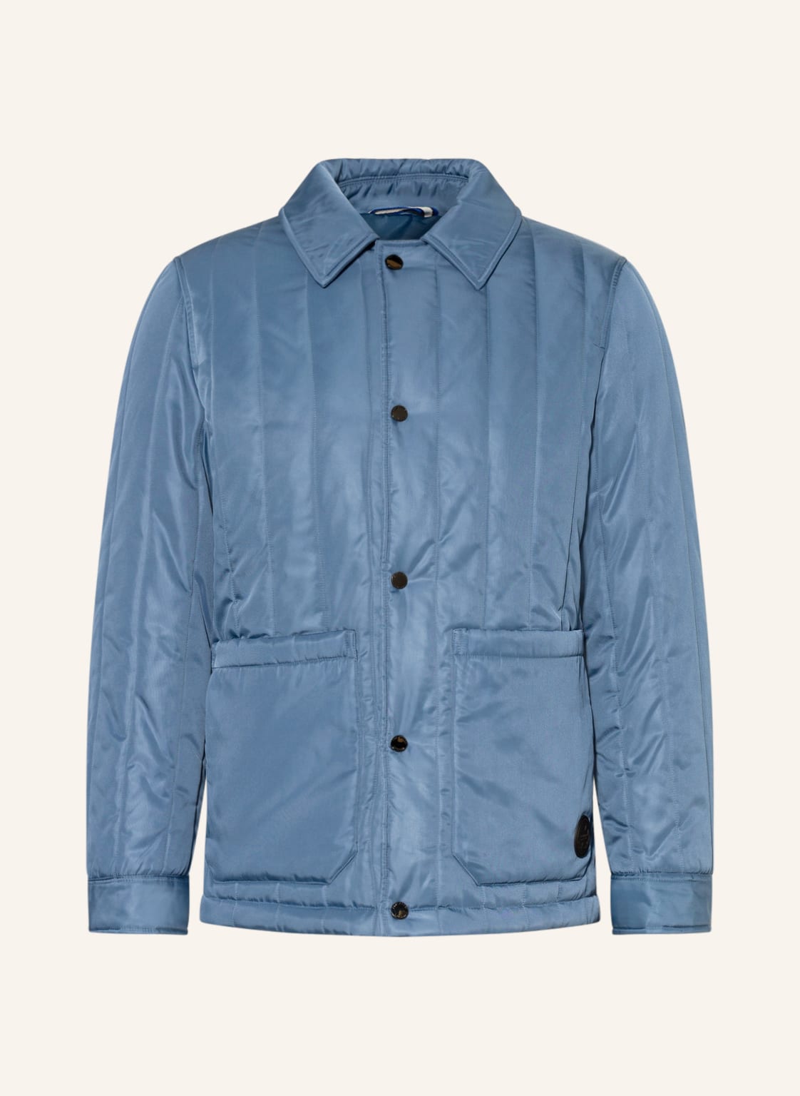 Image of Ted Baker Steppjacke Skelton blau