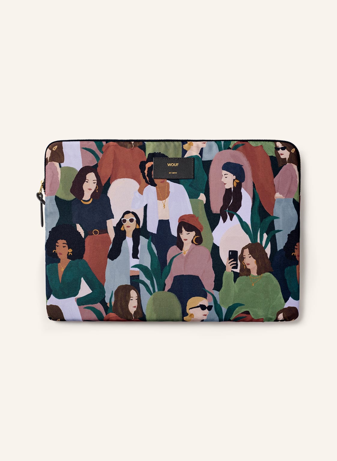 Image of Wouf Laptop-Hülle Gina gruen