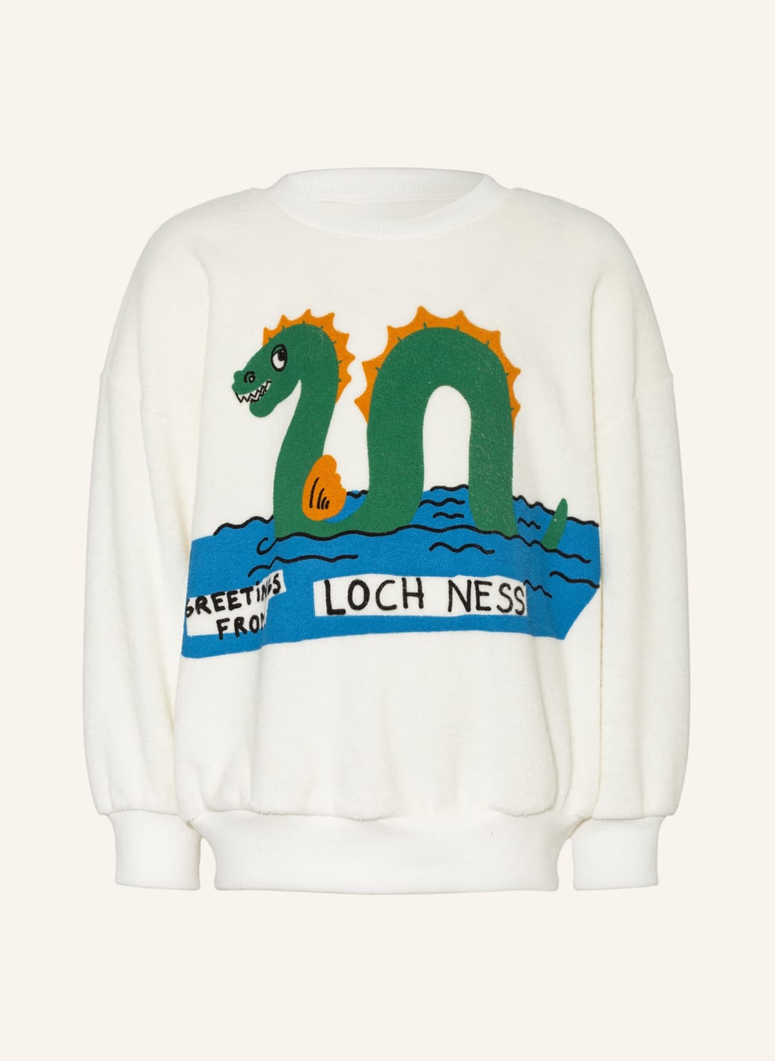 Image of Mini Rodini Frotteeshirt weiss