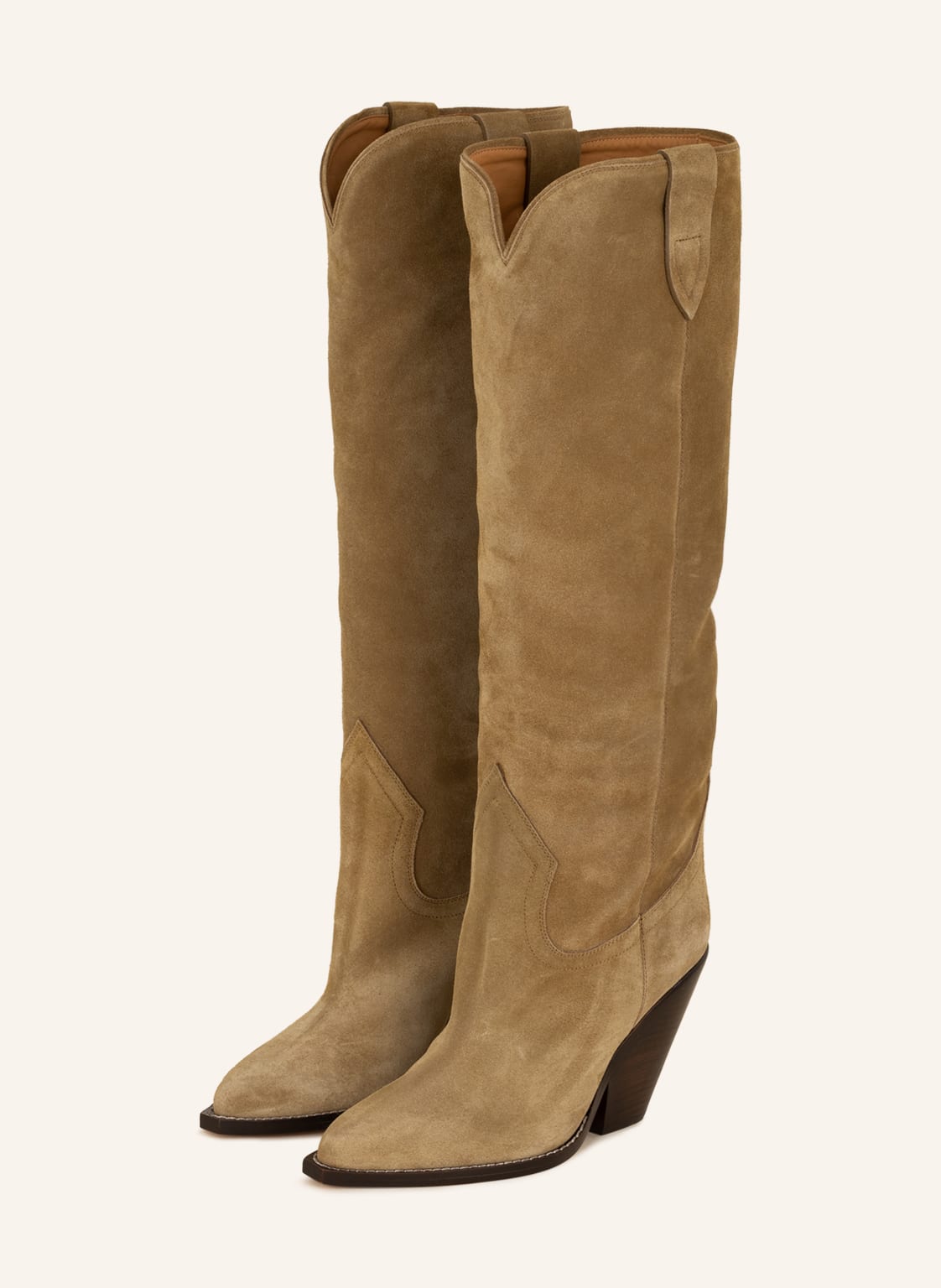 Image of Isabel Marant Stiefel Lomero beige
