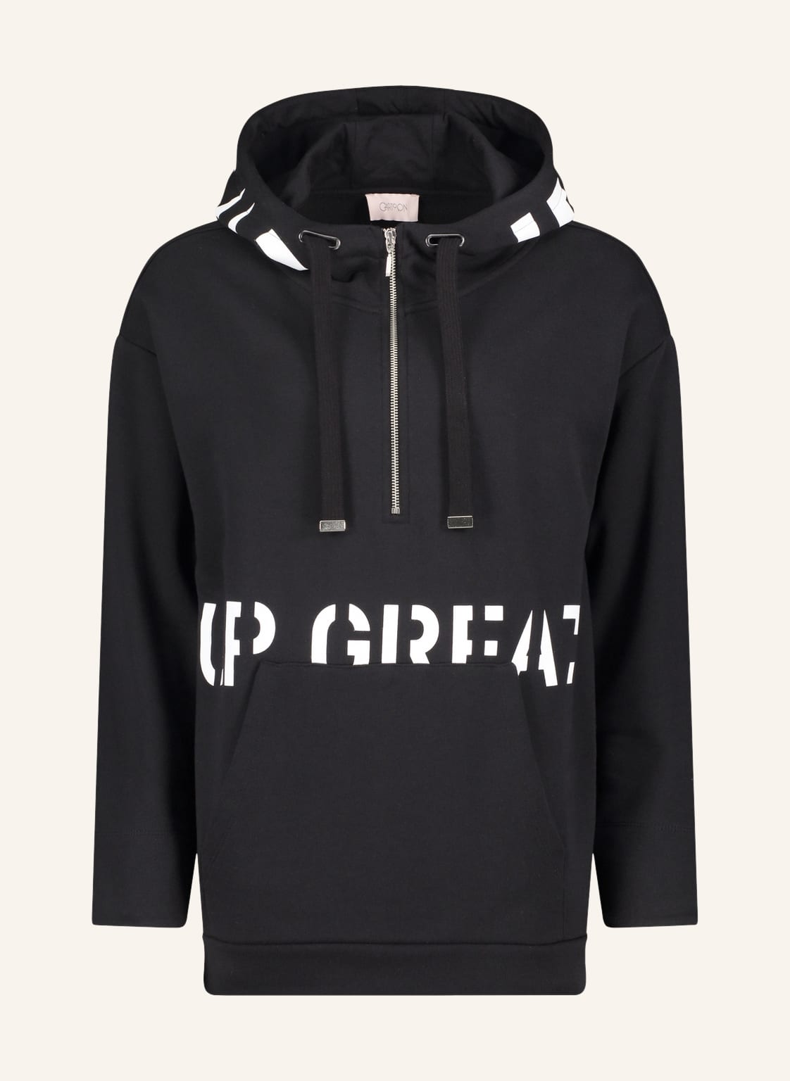 Image of Cartoon Hoodie schwarz